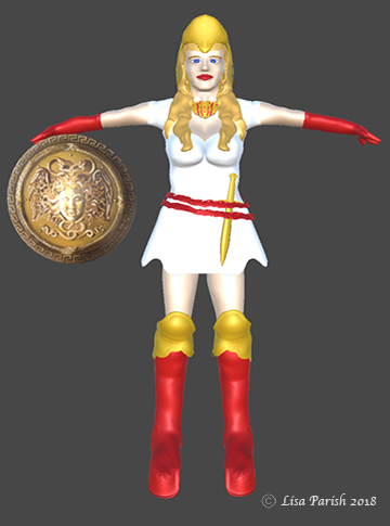 CosmicAthena3DModel