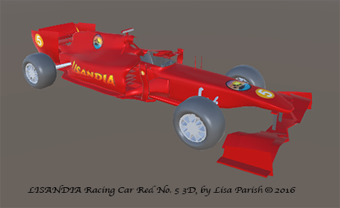 Racing Car 3D Model